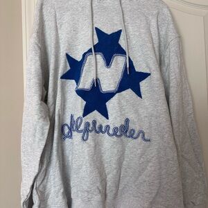 Alpinestars Gray and Blue Men's Sweater